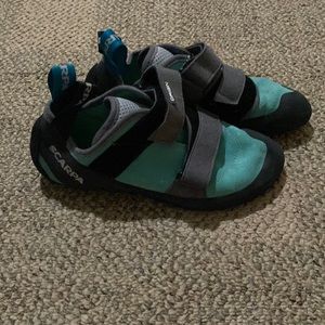 Scarpa rock climbing shoes